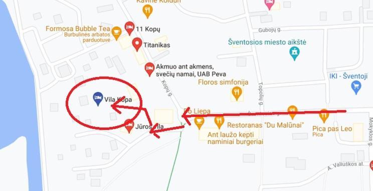 Vila Kopa Šventoji מראה חיצוני תמונה
